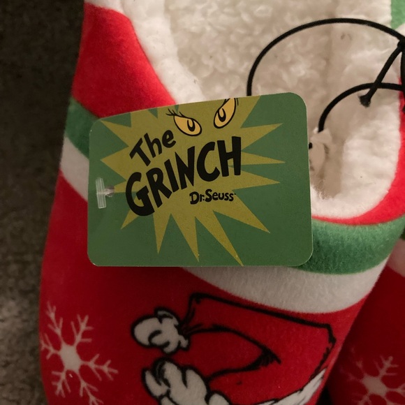 NWT GRINCH Slippers - Picture 2 of 4